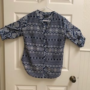 Tribal Pattern Blouse